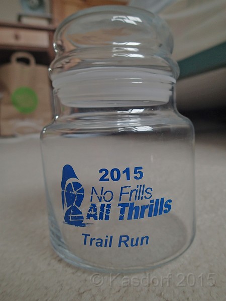 2015-03 No Frills All Thrills 8K 156.JPG - 2015 No Frills All Thrills 8K in Huron Meadows Metro Park. A little snow and ice on the trails along with a soggy path makes for an interesting run!